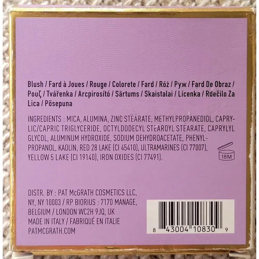 Pat McGrath Labs Divine Blush Cherish NIB Luxury Pink Blush